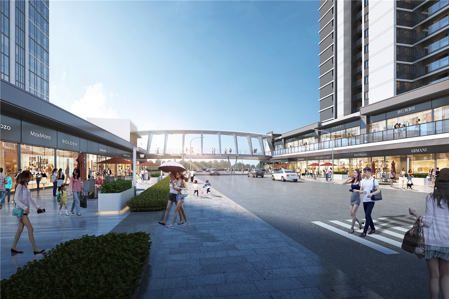 万达天空之城整体效果图 6/40