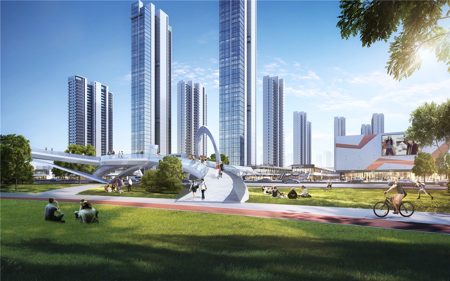 万达天空之城整体效果图 5/40