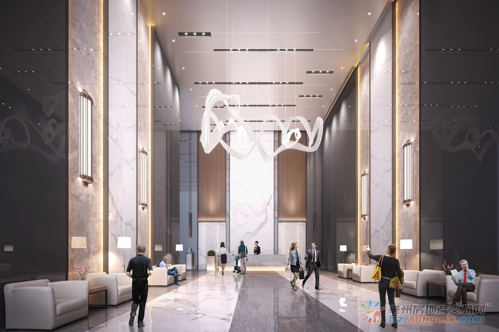 酒店大堂效果图 1/14