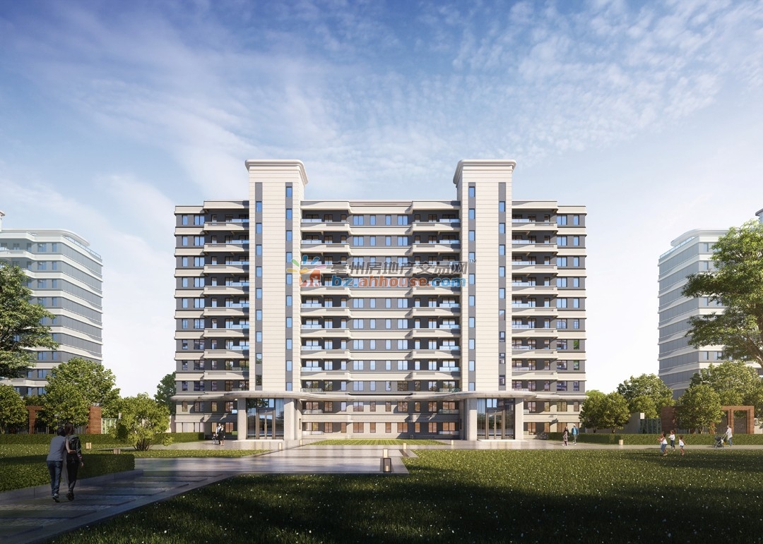 小高层北立面效果图 2/12