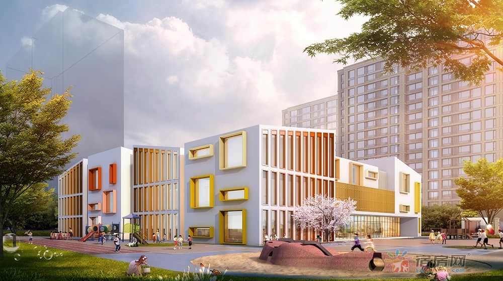 幼儿园效果图 1/7