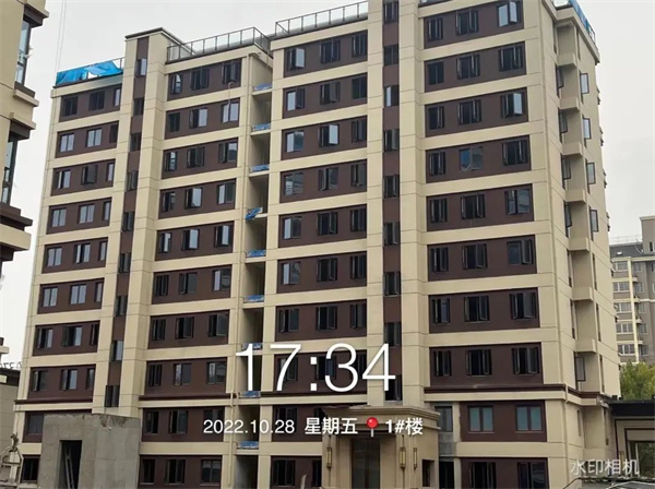 北京城房·春华园10月工程进度 3#地暖完成