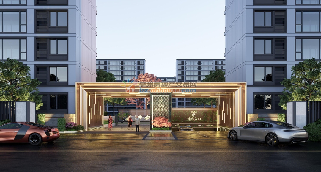小区入口效果图 6/8