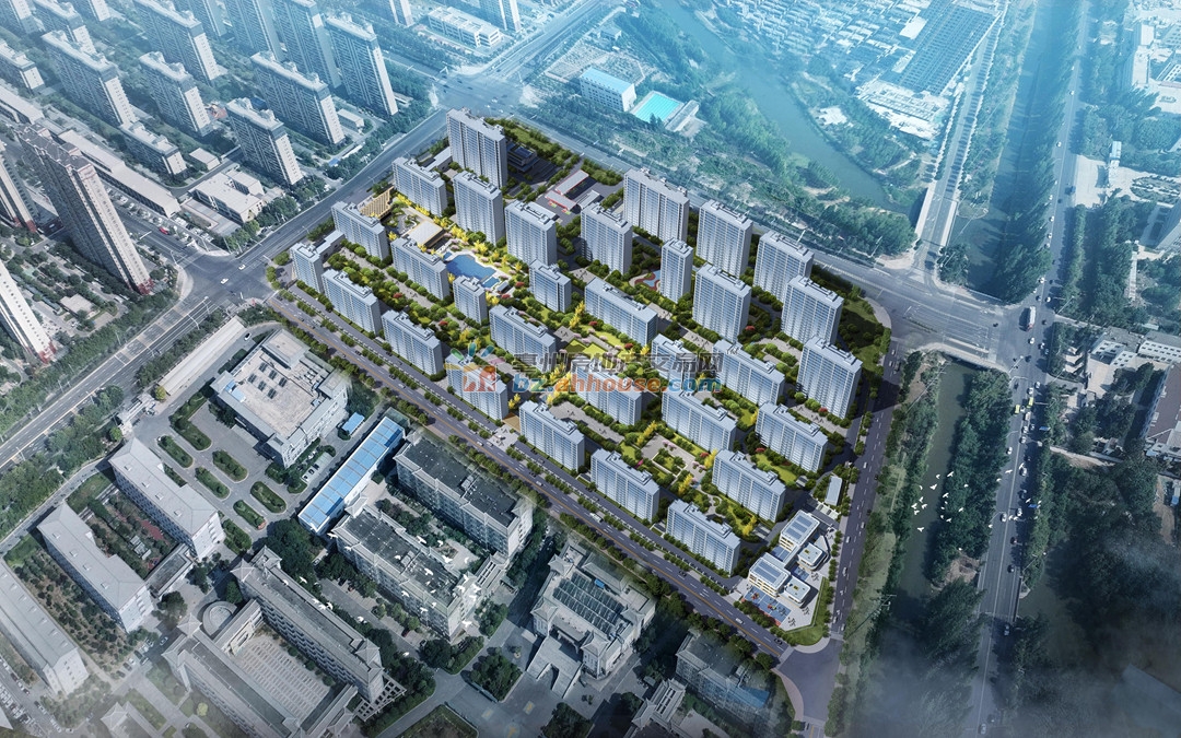 日景鸟瞰效果图 3/8