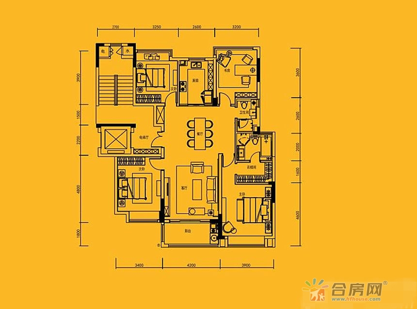 合肥葛洲坝中国府户型图片